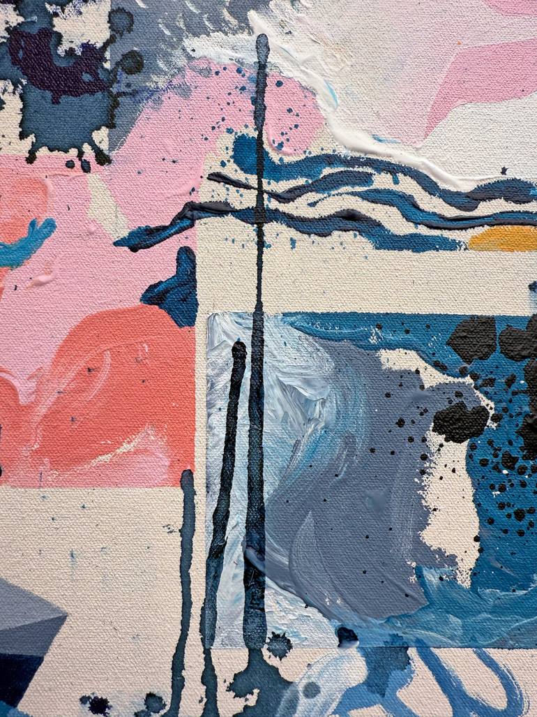 Original Conceptual Abstract Painting by Tania Lacaria