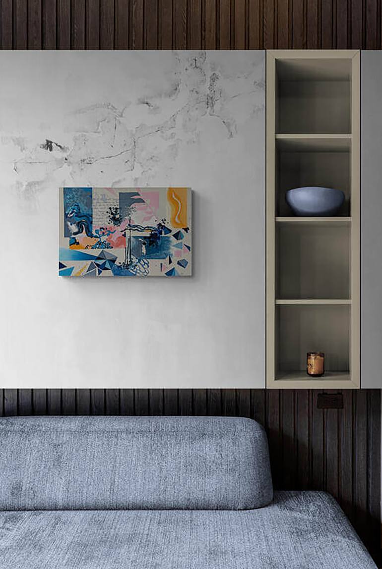 Original Conceptual Abstract Painting by Tania Lacaria