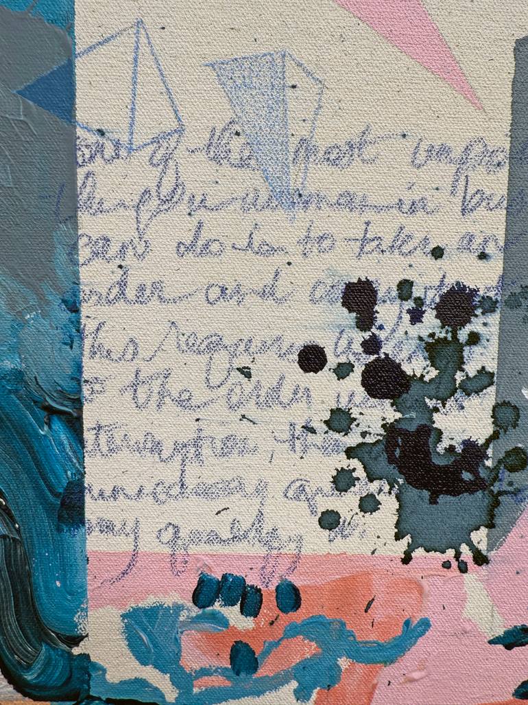 Original Conceptual Abstract Painting by Tania Lacaria