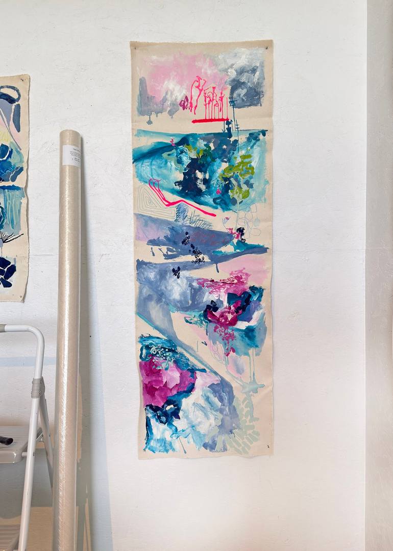 Original Abstract Painting by Tania Lacaria | Abstract Expressionism Art on Canvas | But What If I'm the Magic?