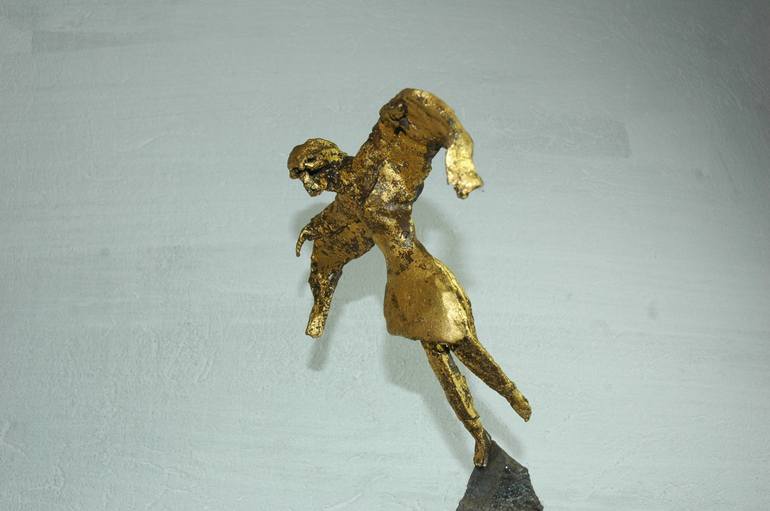 Original Figurative Classical mythology Sculpture by Gabriel S Bikali