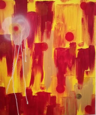 Original Abstract Expressionism Abstract Paintings by Sarah Ashwood