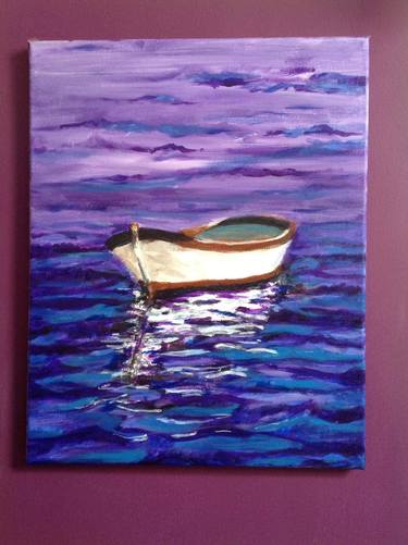 Original Boat Paintings by Roma Ranasinghe