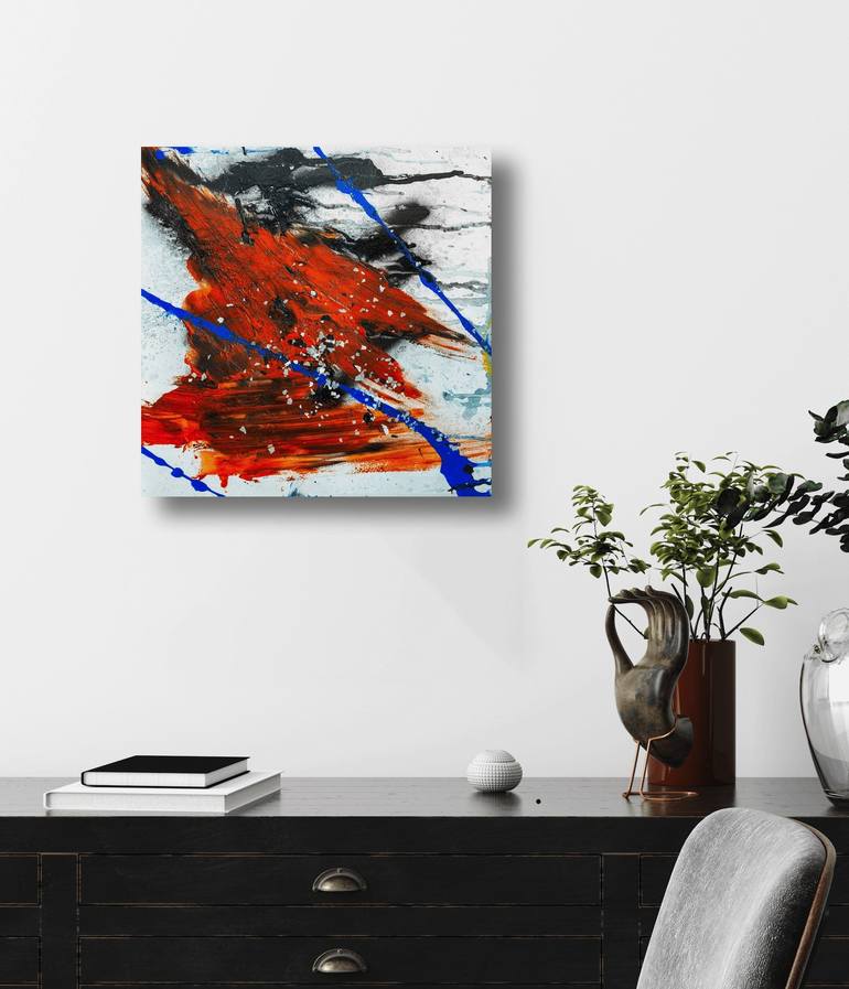 Original Fine Art Abstract Painting by John Beard Fine Art