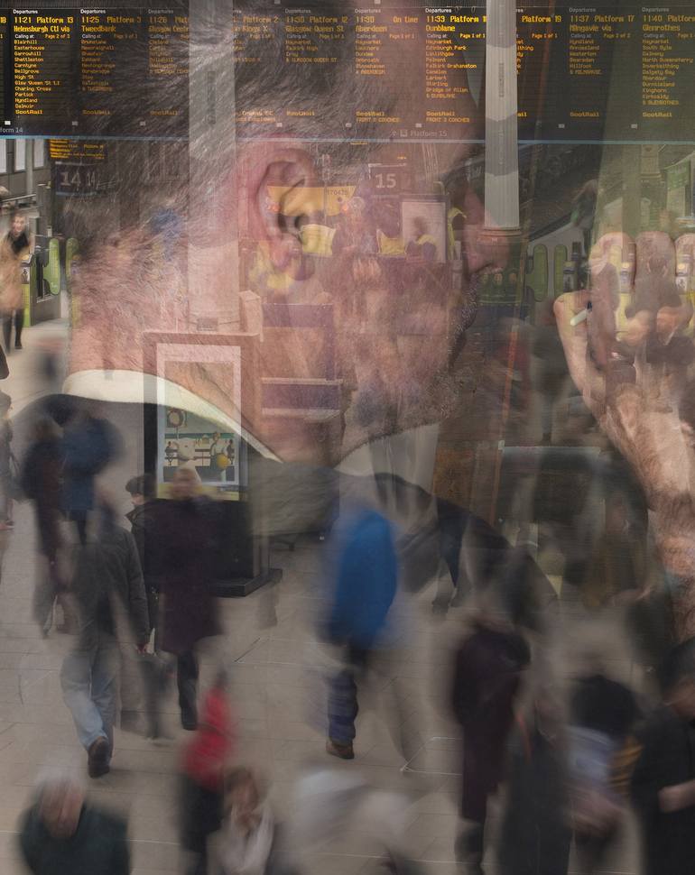 Original Conceptual Train Photography by Pietro Cenini