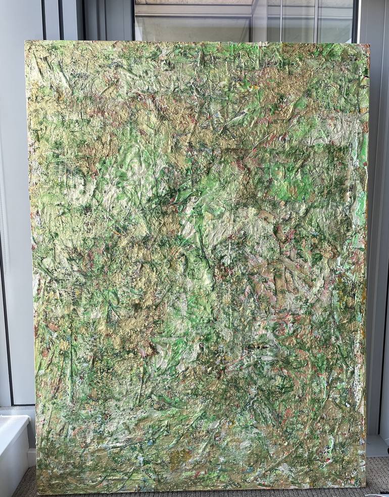 Original Moden Abstract Painting by Akira Takagi