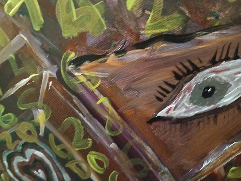 Original Abstract Expressionism Abstract Painting by Seamus Kenna
