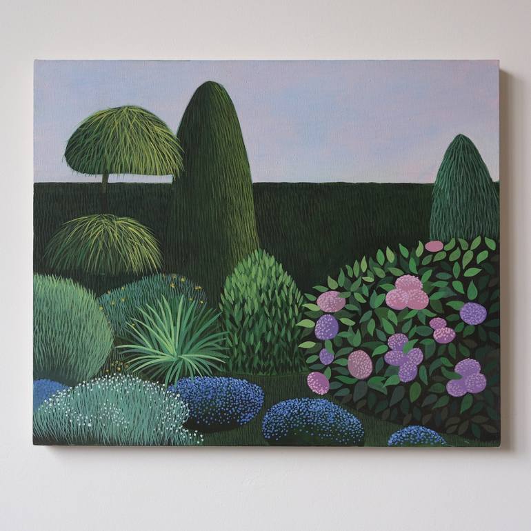 Original Fine Art Botanic Painting by Olga Szczechowska