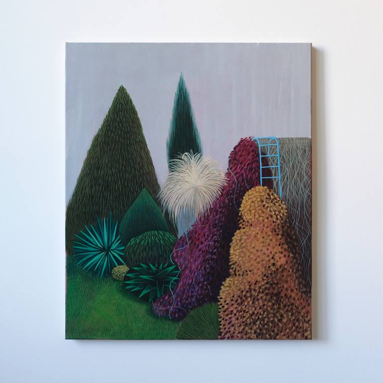 Original Contemporary Botanic Painting by Olga Szczechowska