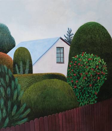 Original Contemporary Garden Painting by Olga Szczechowska