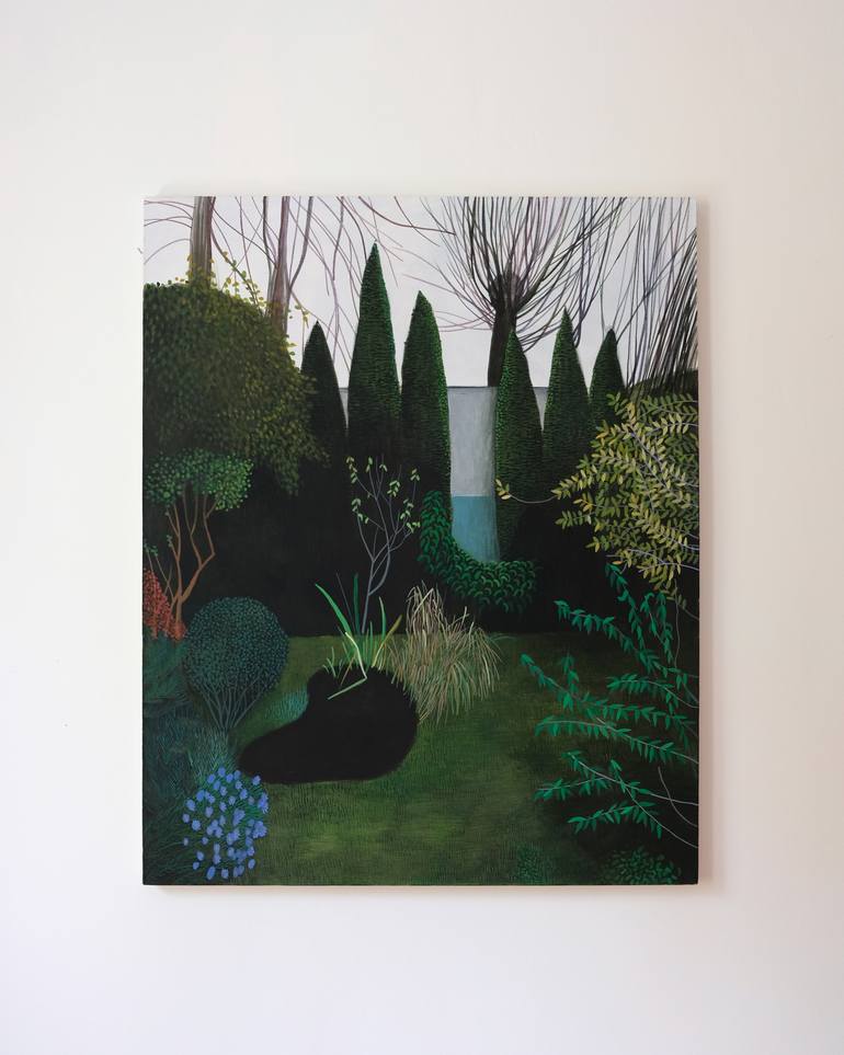 Original Contemporary Botanic Painting by Olga Szczechowska