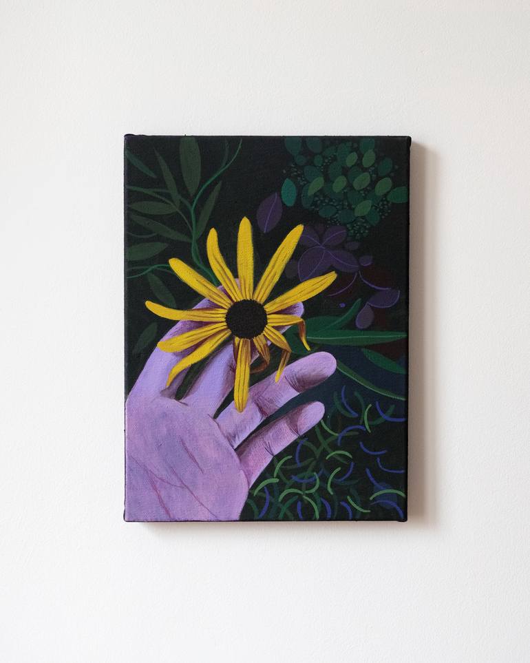 Original Realism Floral Painting by Olga Szczechowska