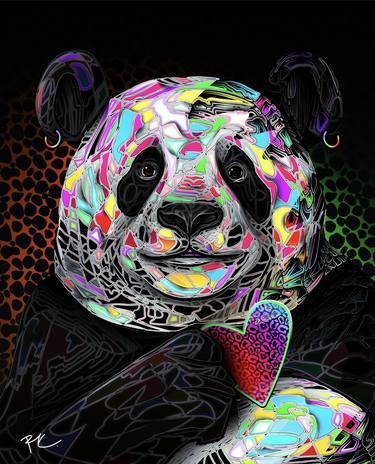 Original Pop Art Animal Mixed Media by Ramiro Alban