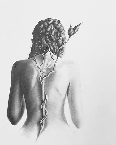 Print of Conceptual Body Drawings by Elle Tracey