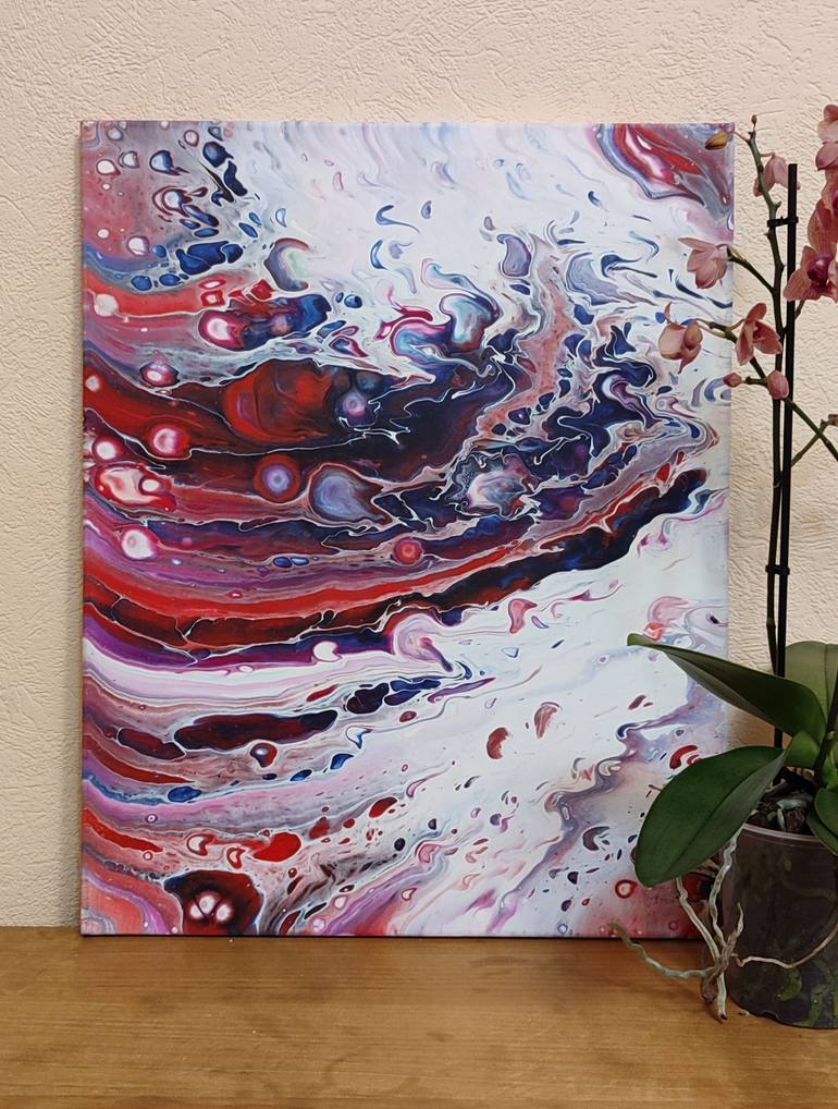 Original Contemporary Abstract Painting by Irina Vulpe