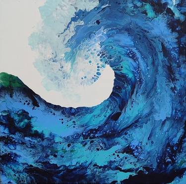 Original Fine Art Abstract Paintings by Irina Vulpe