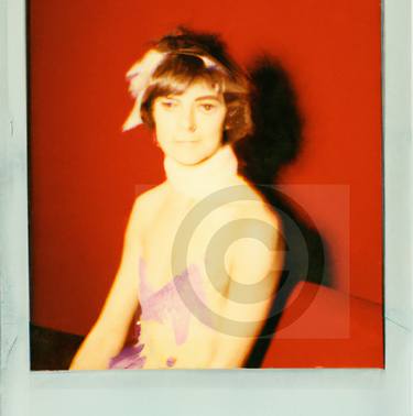Jane Austen at Studio 54, in Warhol Polaroid thumb