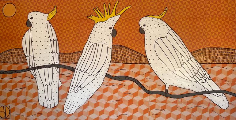 Original Illustration Animal Mixed Media by Sally Dunbar