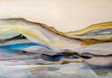 Original Abstract Landscape Paintings by Vanessa Onuk