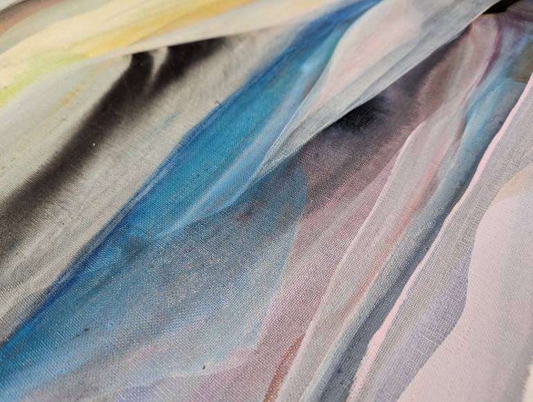 Original Abstract Landscape Painting by Vanessa Onuk