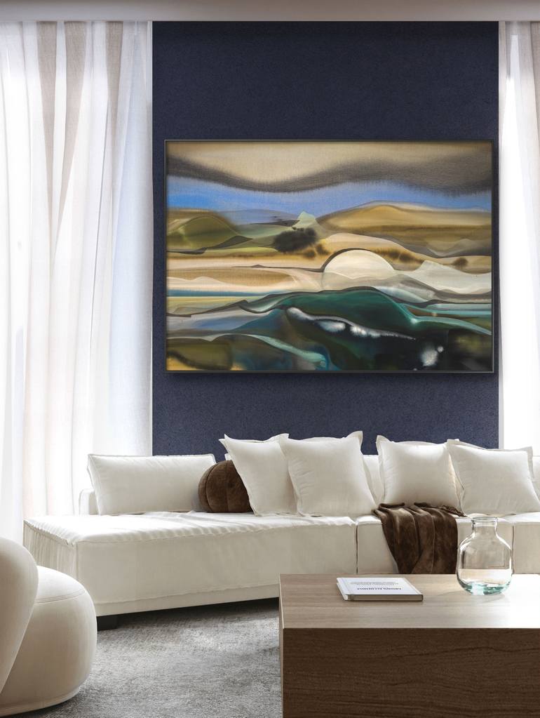 Original Contemporary Abstract Painting by Vanessa Onuk