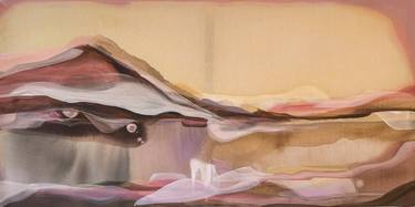 Original Abstract Landscape Painting by Vanessa Onuk