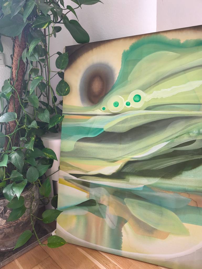 Original Contemporary Abstract Painting by Vanessa Onuk