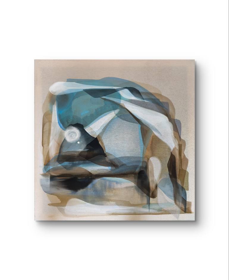 Original Conceptual Abstract Painting by Vanessa Onuk