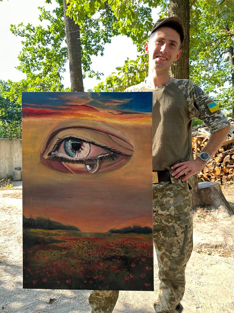 Original Surrealism Other Painting by Михайло Довганинець