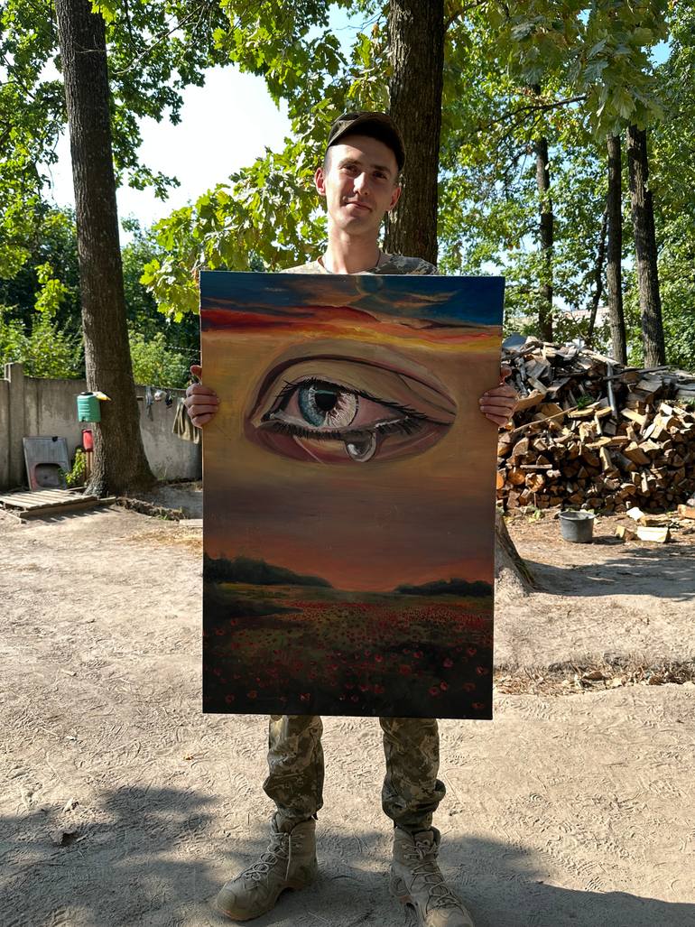 Original Surrealism Other Painting by Михайло Довганинець