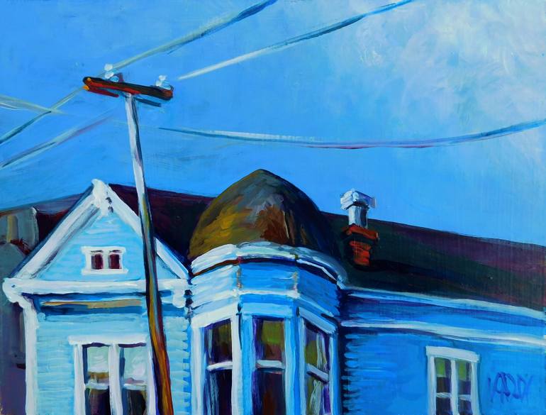 Original Realism Architecture Painting by Lane Aday Art