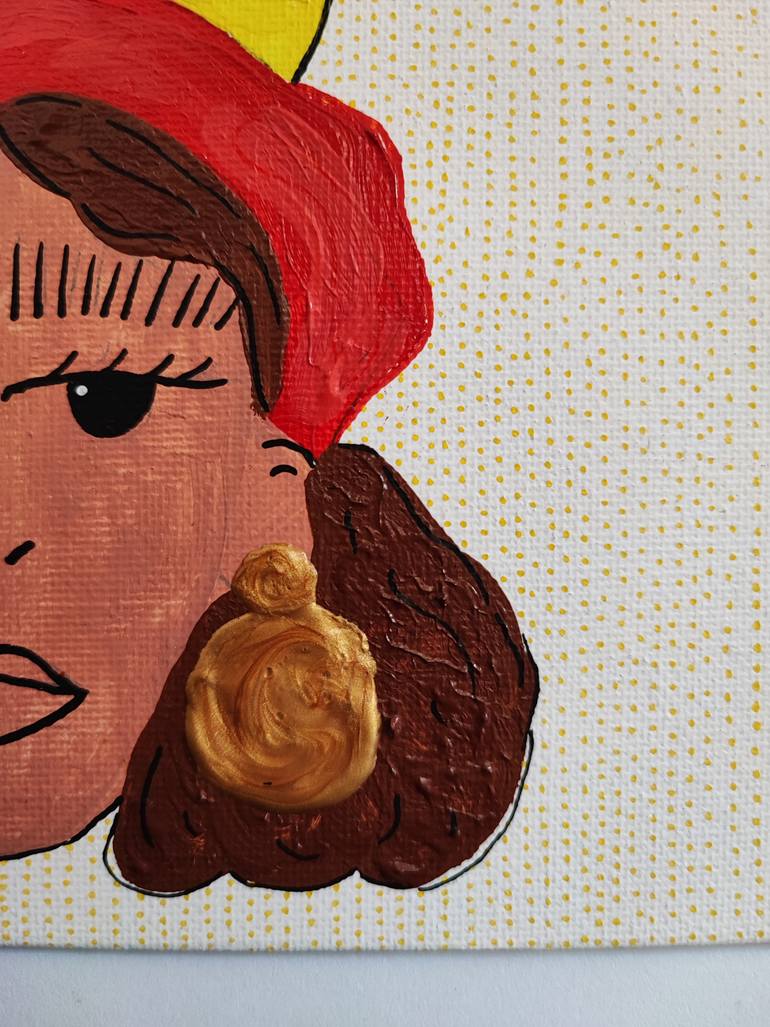 Original Modernism Women Painting by Zina Cammalleri