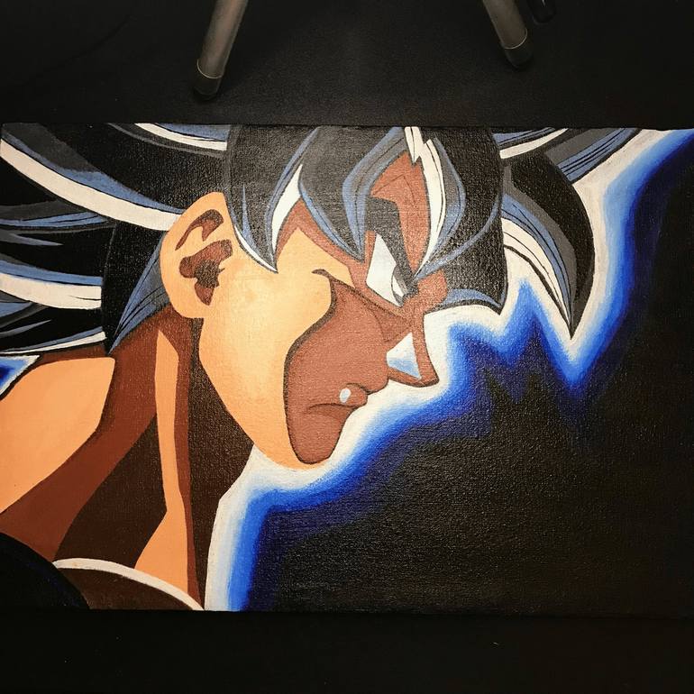 Goku Super Saiyan Blue, Dragon Ball Super  Dragon ball artwork, Dragon ball  painting, Dragon ball art