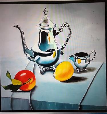Original Contemporary Food & Drink Paintings by Hany Alzeid