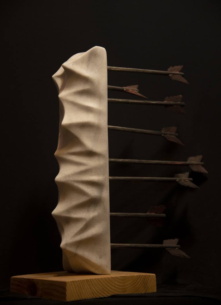 Original Conceptual Abstract Sculpture by Spyros Koikas