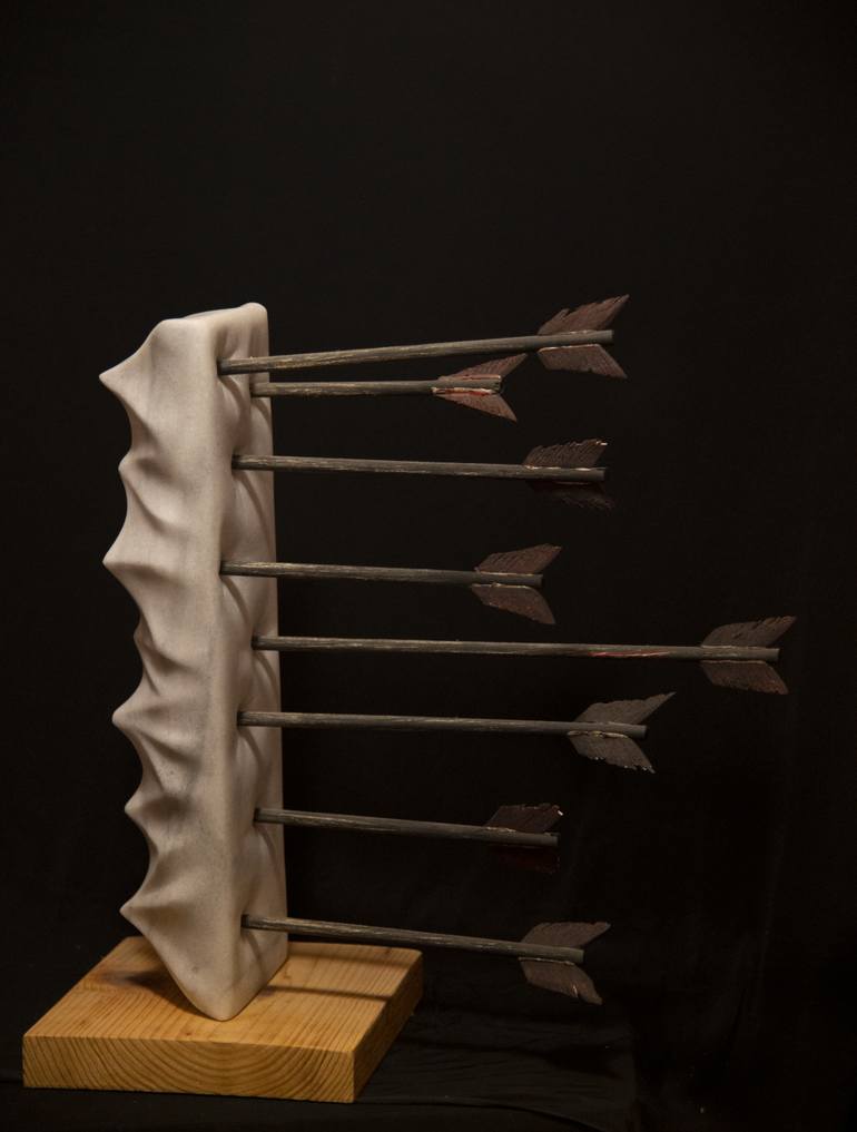 Original Conceptual Abstract Sculpture by Spyros Koikas