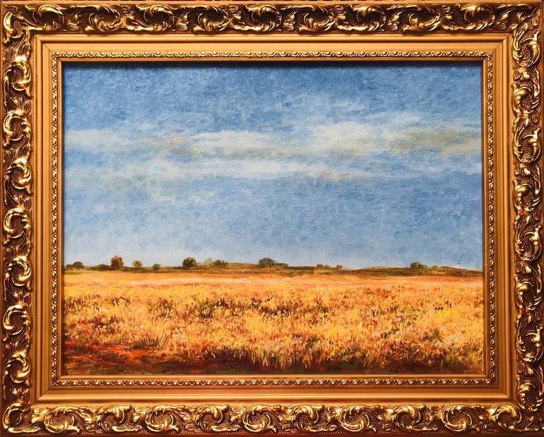 Original Fine Art Landscape Painting by Vagharshak Abrahamyan