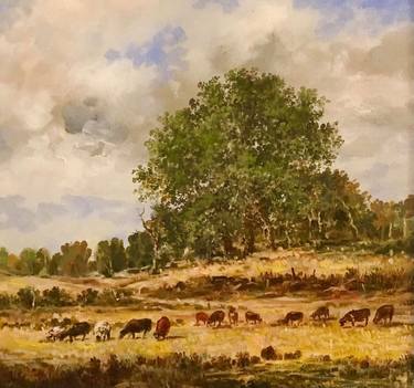 Original Fine Art Landscape Paintings by Vagharshak Abrahamyan