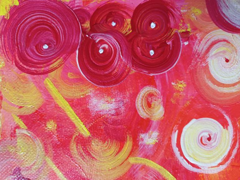 Original Abstract Painting by Larisa Leontjeva