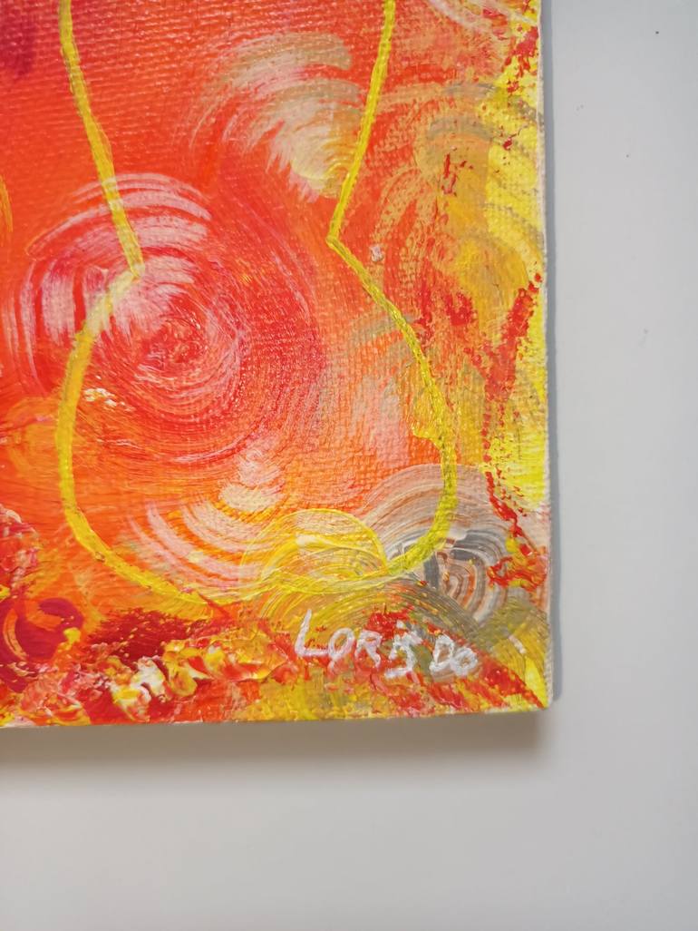 Original Abstract Painting by Larisa Leontjeva