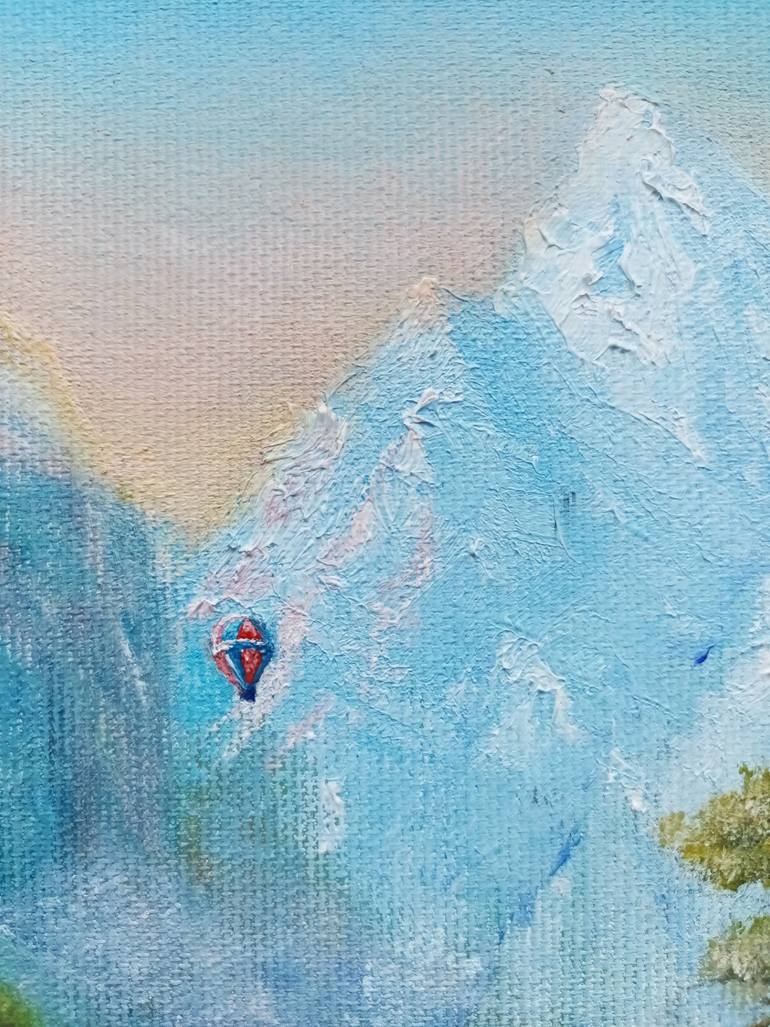 Original Surrealism Fantasy Painting by Larisa Leontjeva