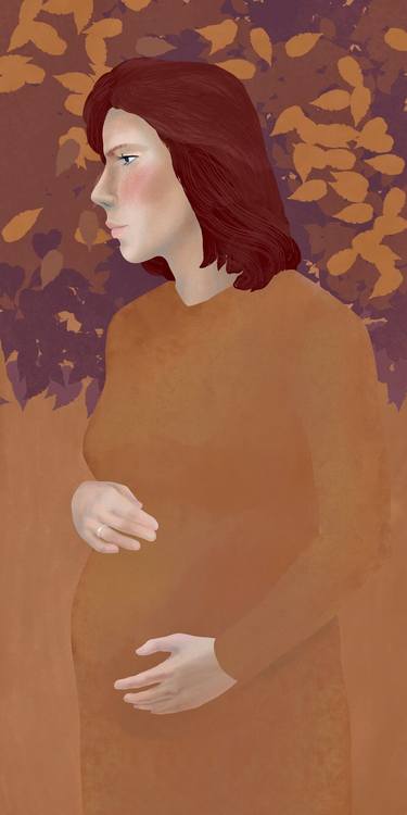 Print of Women Digital by Olga Vasiunina