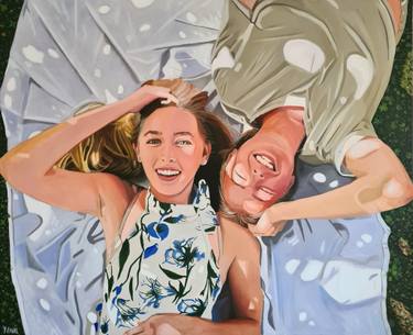Original Portraiture People Painting by Yvan Favre