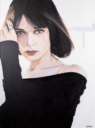 Original Portraiture Portrait Paintings by Yvan Favre