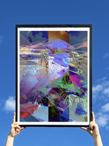 Original Abstract Expressionism Abstract Digital by Dominika Jezewska
