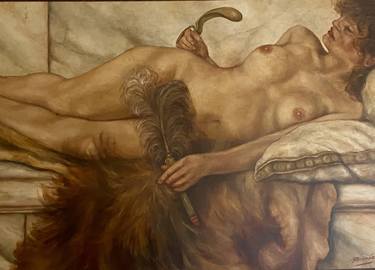Original Fine Art Erotic Paintings by Mireille Mannee