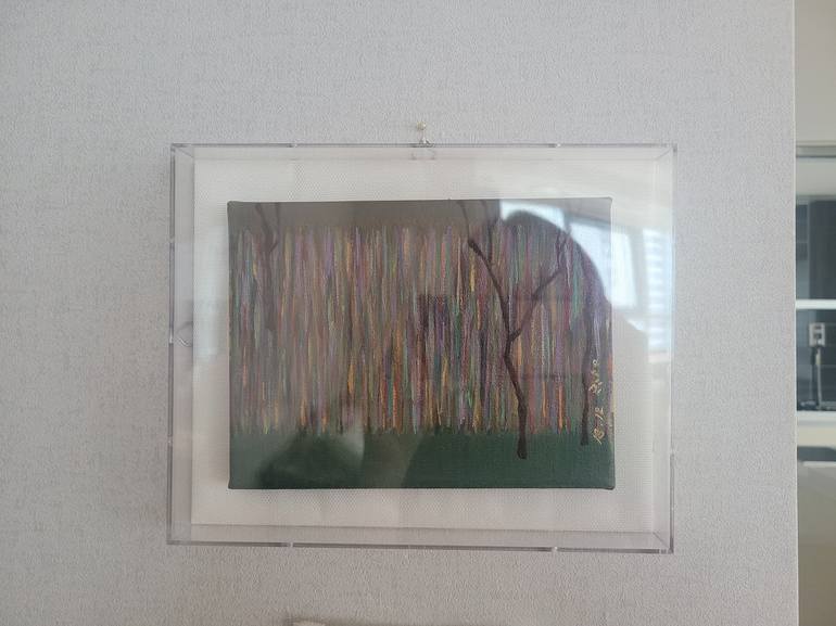 Original Abstract Tree Painting by E-Eun Seo
