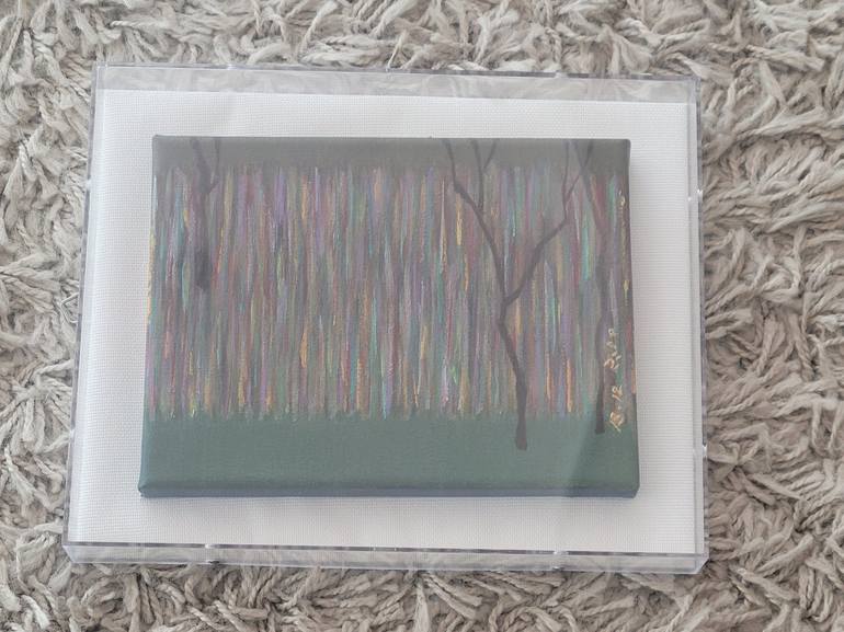 Original Abstract Tree Painting by E-Eun Seo