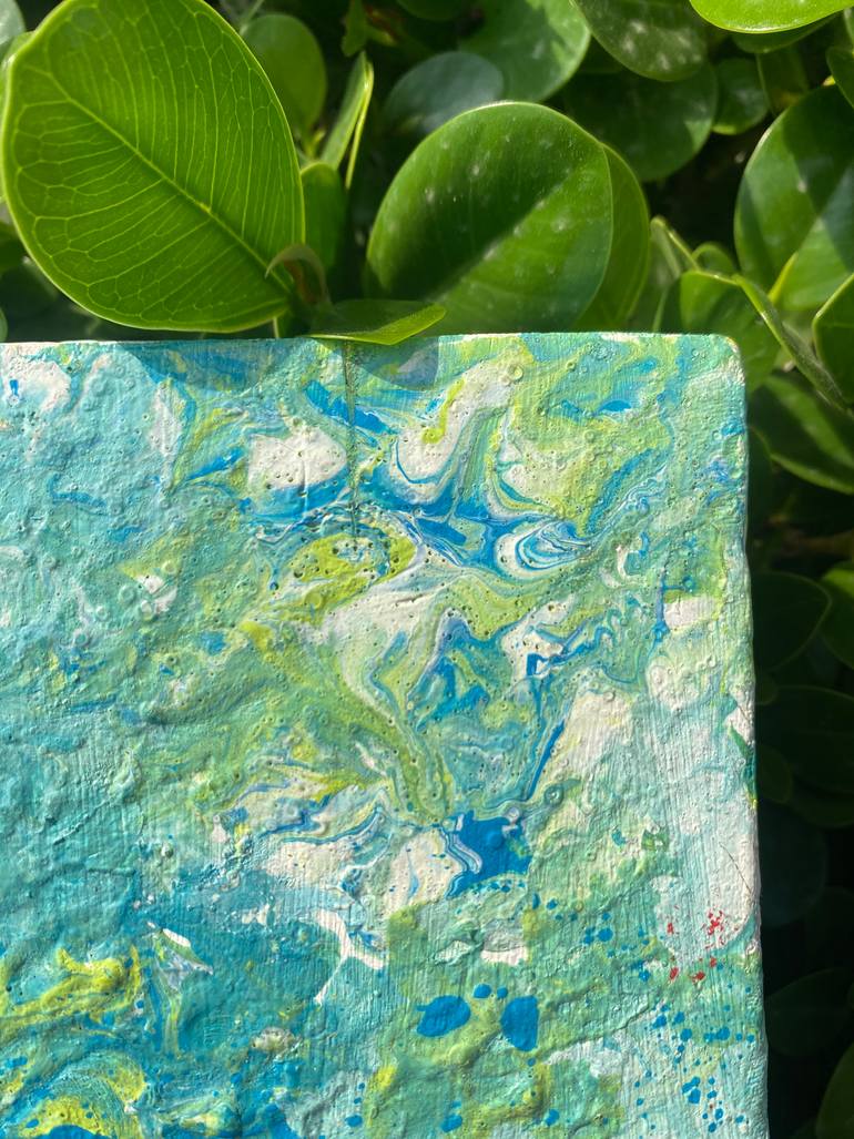 Original Abstract Nature Painting by Anusha Manazar