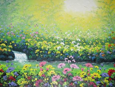 Original Floral Paintings by Reggy Renaldi